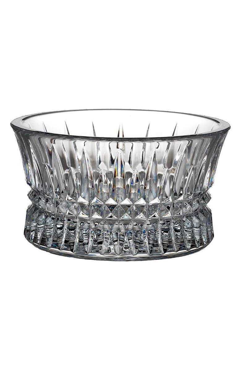 Waterford 'Lismore Diamond' Lead Crystal Nut Bowl, Main, color, Clear