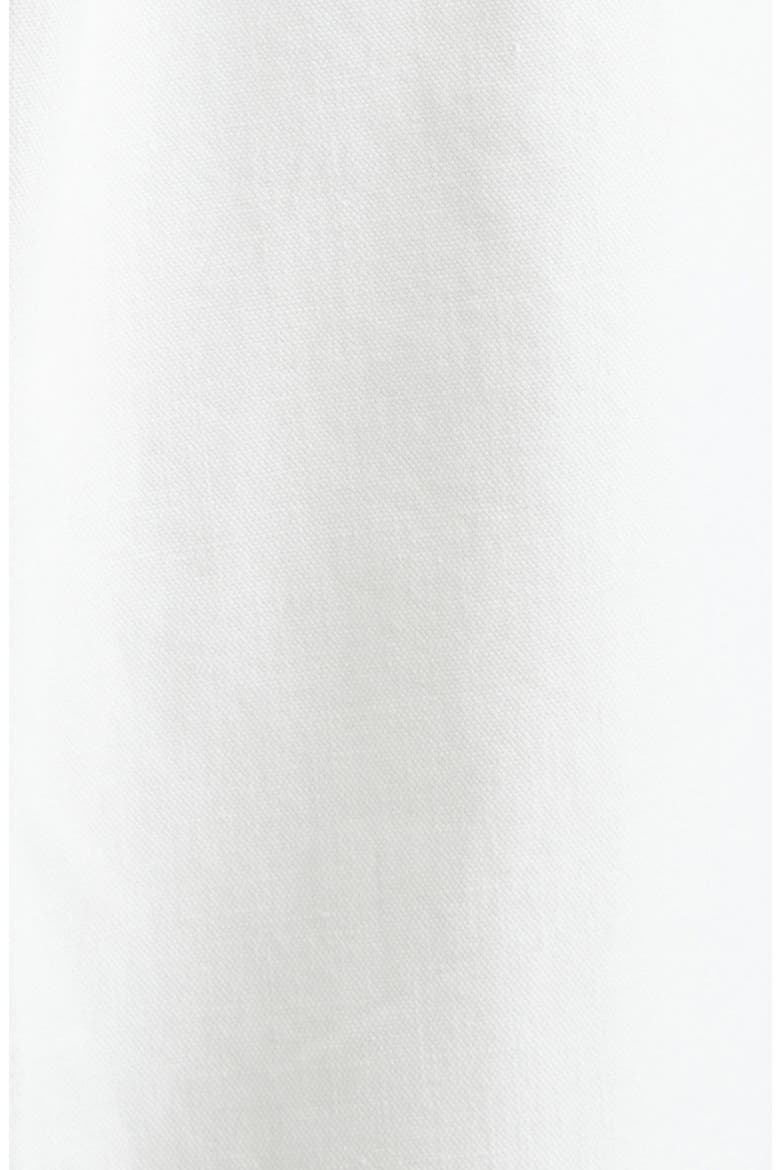 Europa Cotton Halter Gown, Alternate, color, WHITE