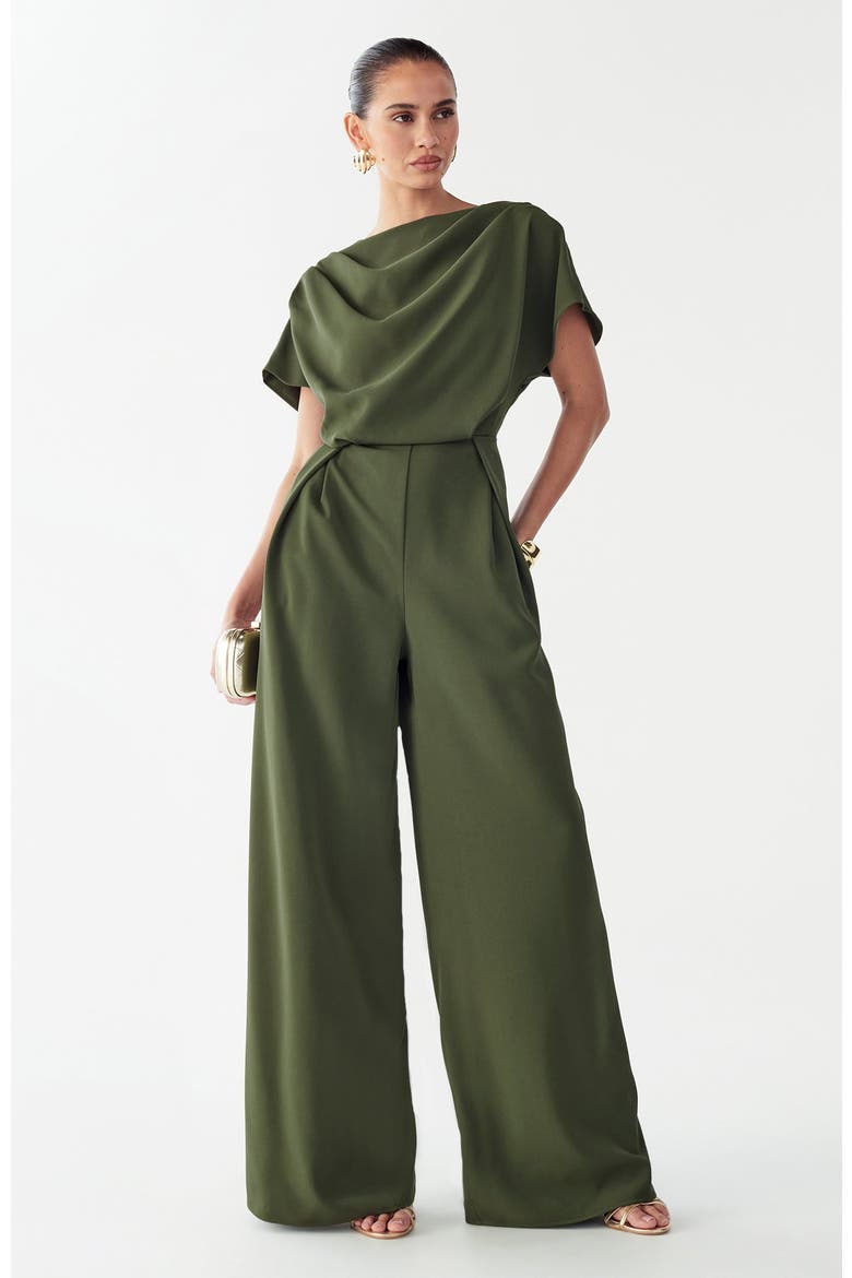 Tina Jumpsuit, Alternate, color, Khaki