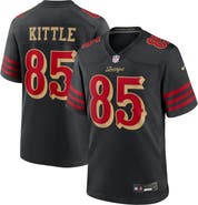Nike Men's Nike George Kittle Black San Francisco 49ers 2025 Rivalries Collection Game Jersey