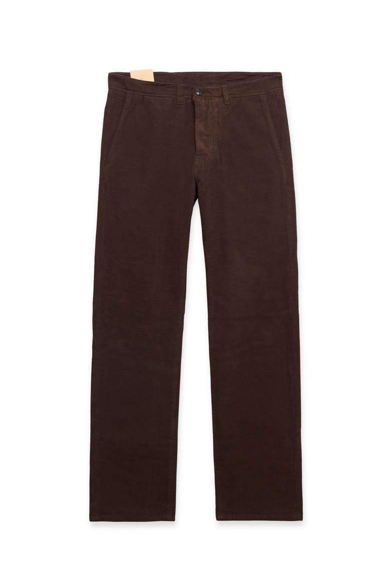 Reno Corduroy Trousers, Alternate, color, BROWN