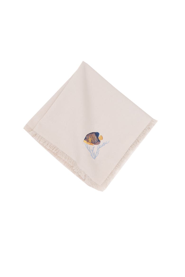Reef Coral Napkins Set of 4, Alternate, color, Off-White
