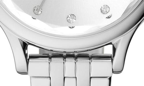 Fossil Laney Three-hand Bracelet Watch, 34mm In Silver