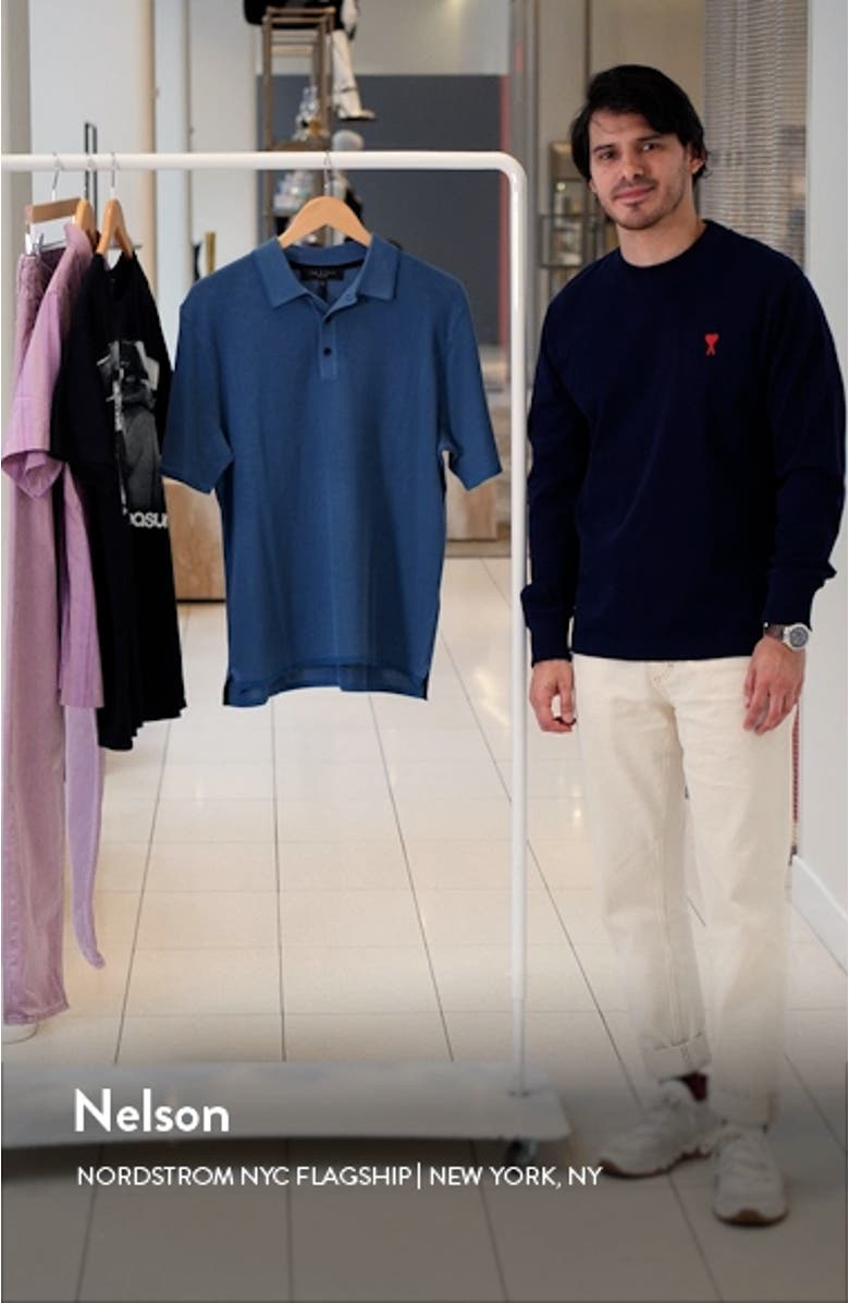 Harvey Knit Polo, sales video thumbnail