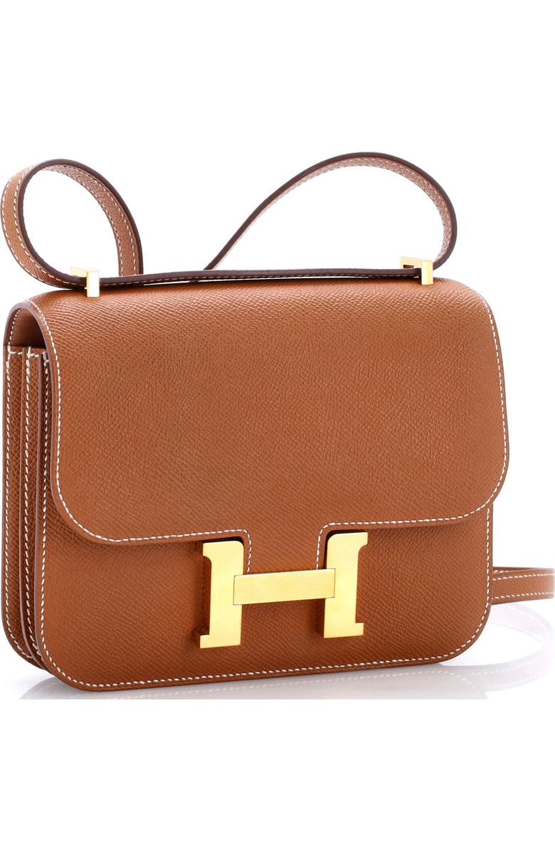 Pre-Owned Hermes Constance NM Bag Epsom 18, Alternate, color, Gold