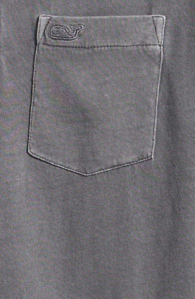 vineyard vines Kids' Exclusive Island Pocket Polo, Alternate, color, Gray Harbor