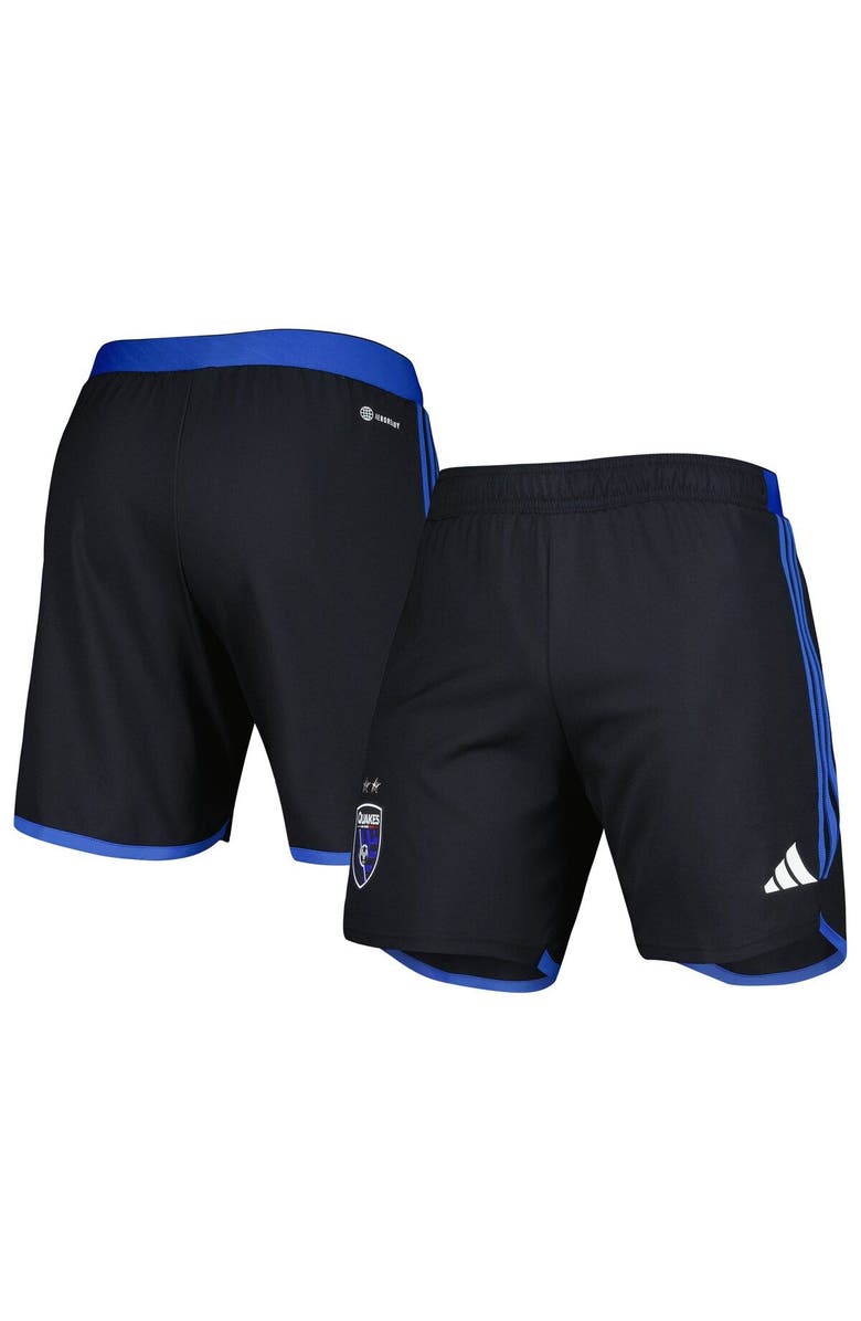 adidas Men's adidas Black San Jose Earthquakes 2023 Away AEROREADY Authentic Shorts, Main, color, Black