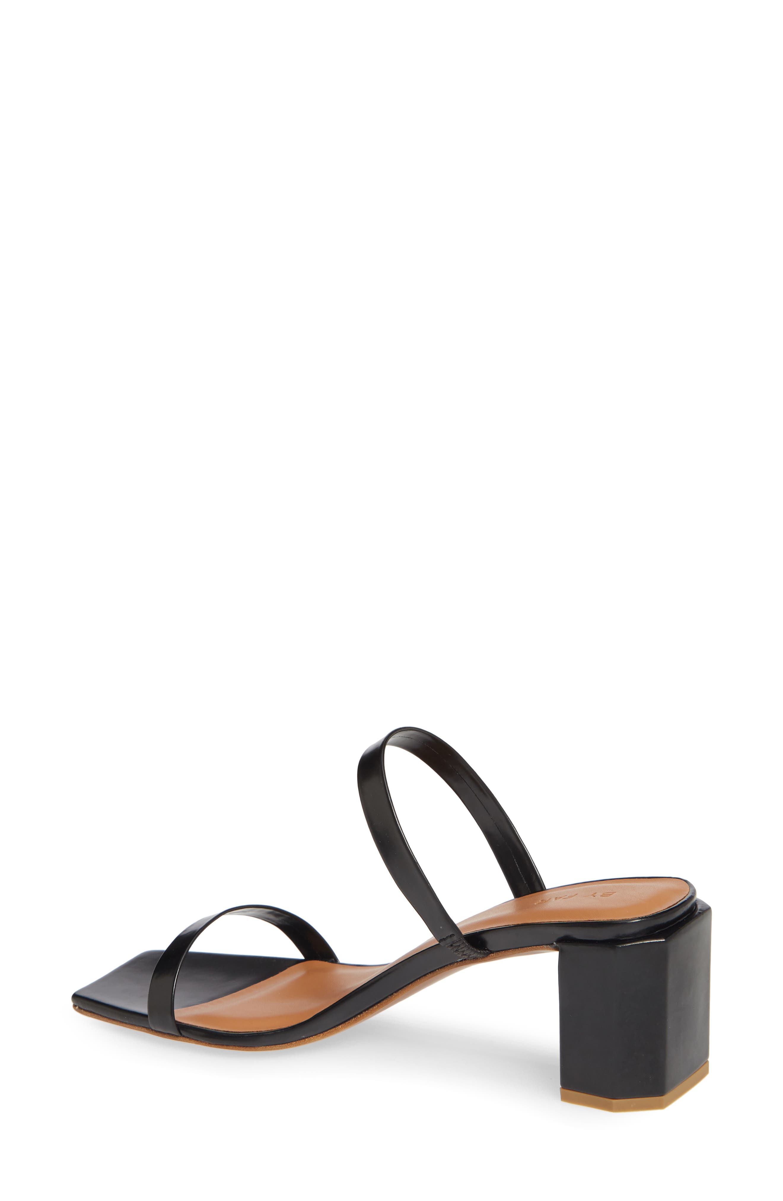 By Far Tanya Strappy Square Toe Sandal, Alternate, color, 