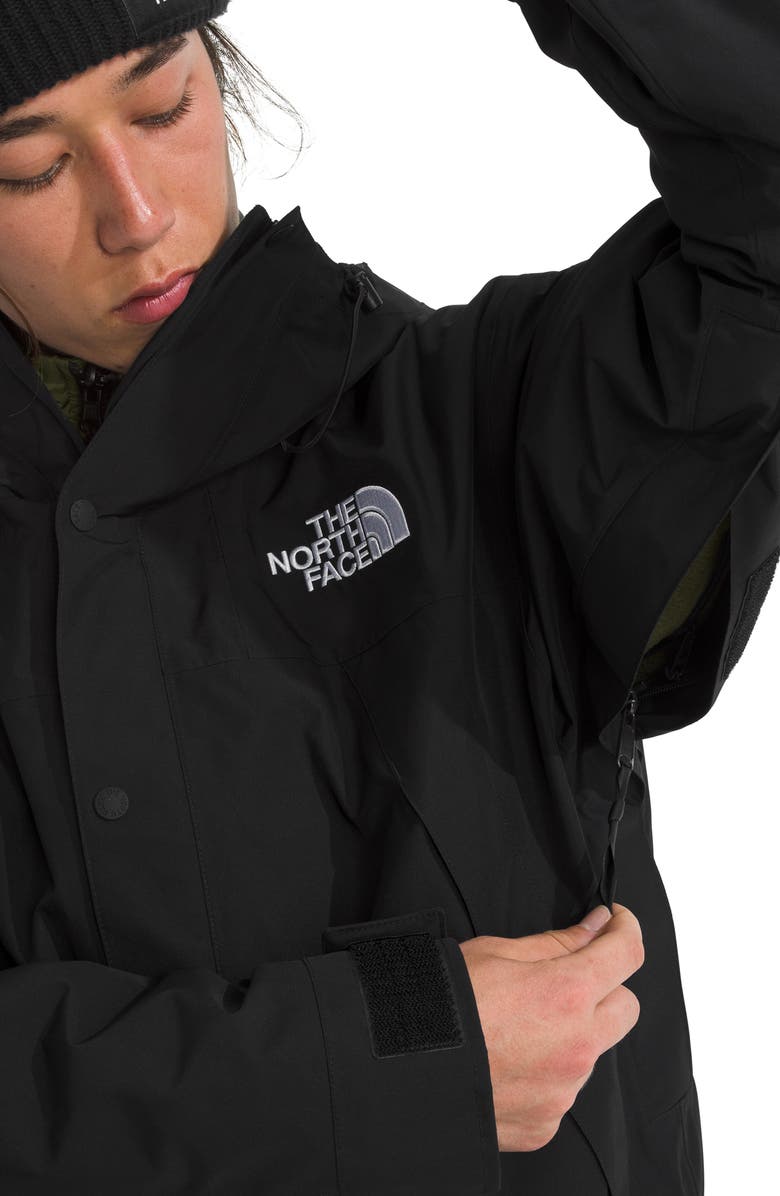 The North Face Gore-Tex<sup>®</sup> Waterproof Mountain Jacket, Alternate, color, Black/ Black/ Black
