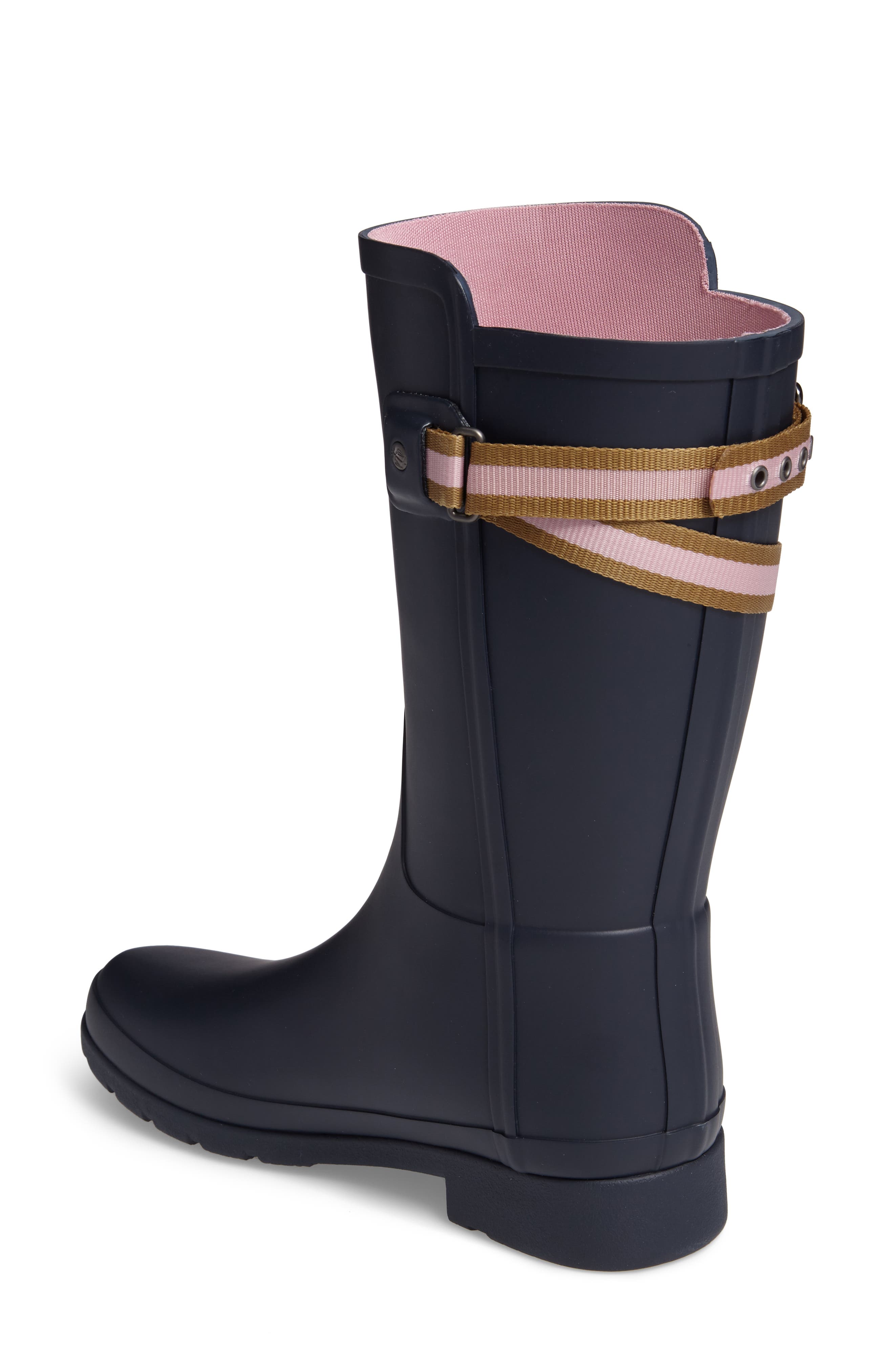 Hunter Original Refined Short Rain Boot, Alternate, color, 