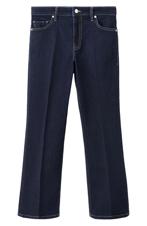 Sienna Crop Flare Jeans
