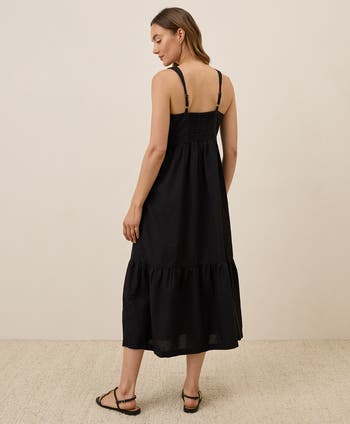 Canopy Linen Easy Tank Dress Made with Organic Cotton