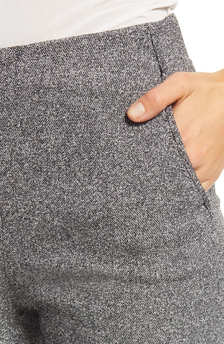 Hue Cuff Tweed Leggings, Alternate, color,