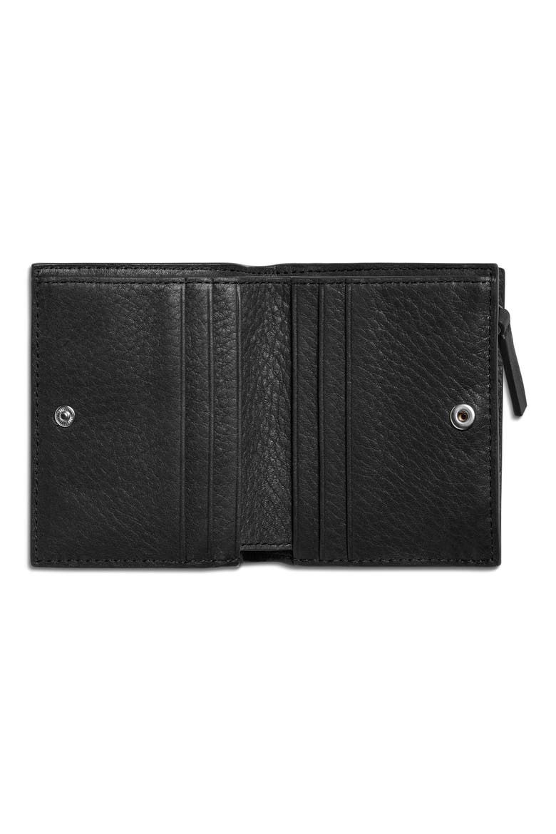 Leather Bifold Wallet, Alternate, color, BLACK