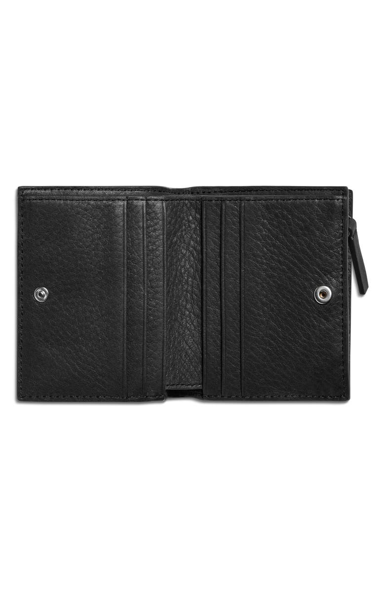 Shinola Leather Bifold Wallet, Alternate, color, Black