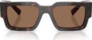 Prada 54mm Rectangular Sunglasses