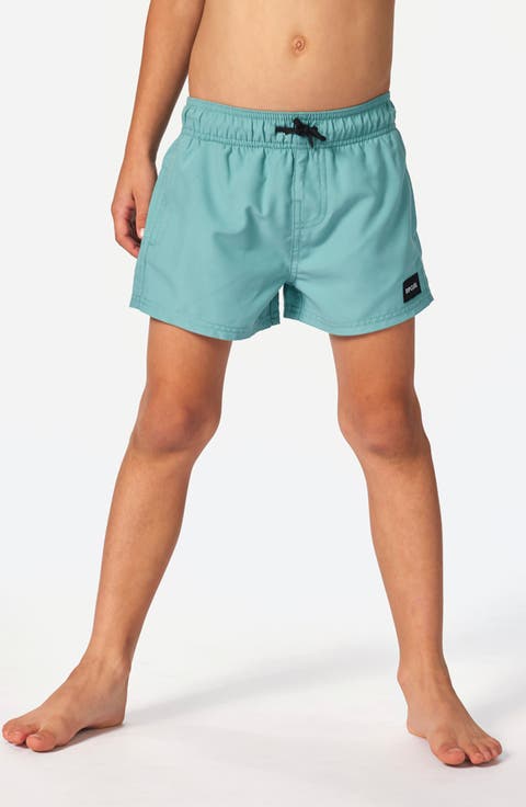 Kids' Offset Volley Swim Trunks (Toddler & Little Kid)