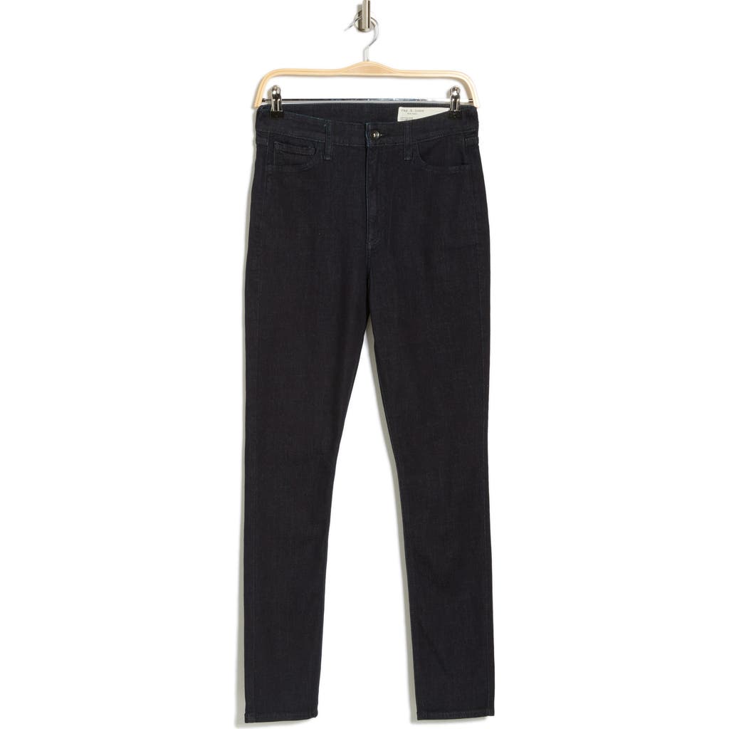 Shop Rag & Bone Tina High Rise Skinny Jeans In Rinse