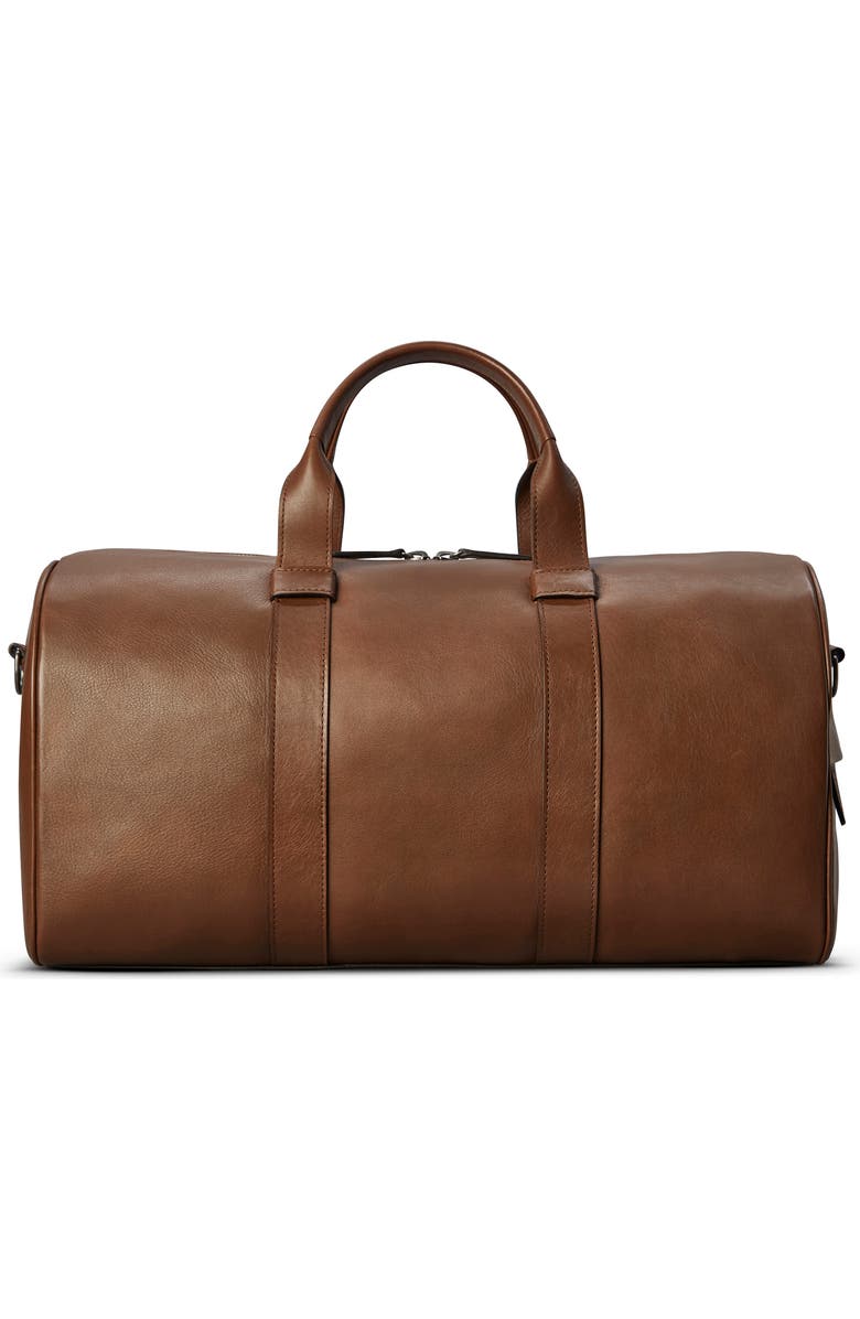 Shinola Guardian Leather Duffle Bag, Alternate, color,