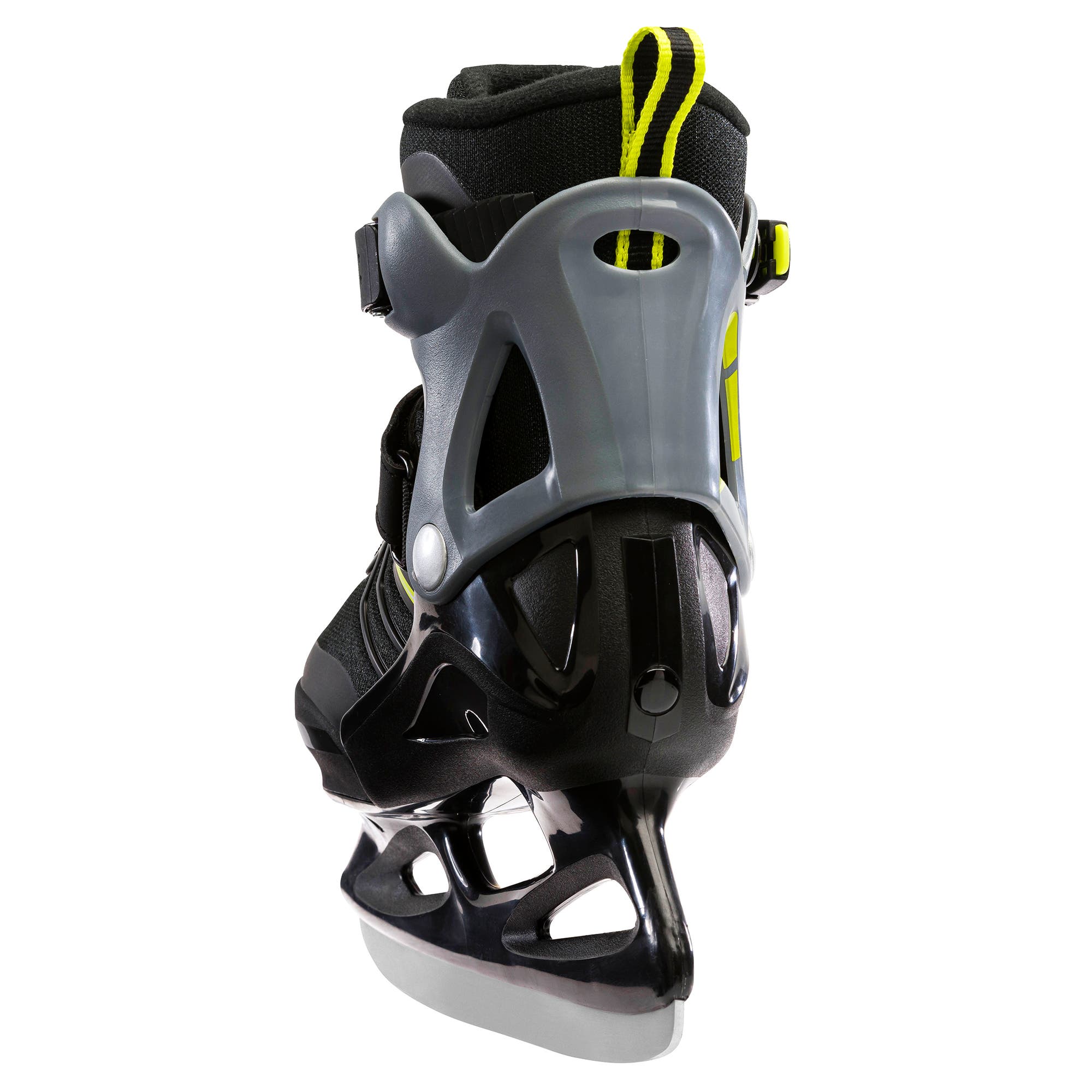 by Bladerunner Micro XT Boys Adjustable Ice Skates, Alternate, color, Black/Lime