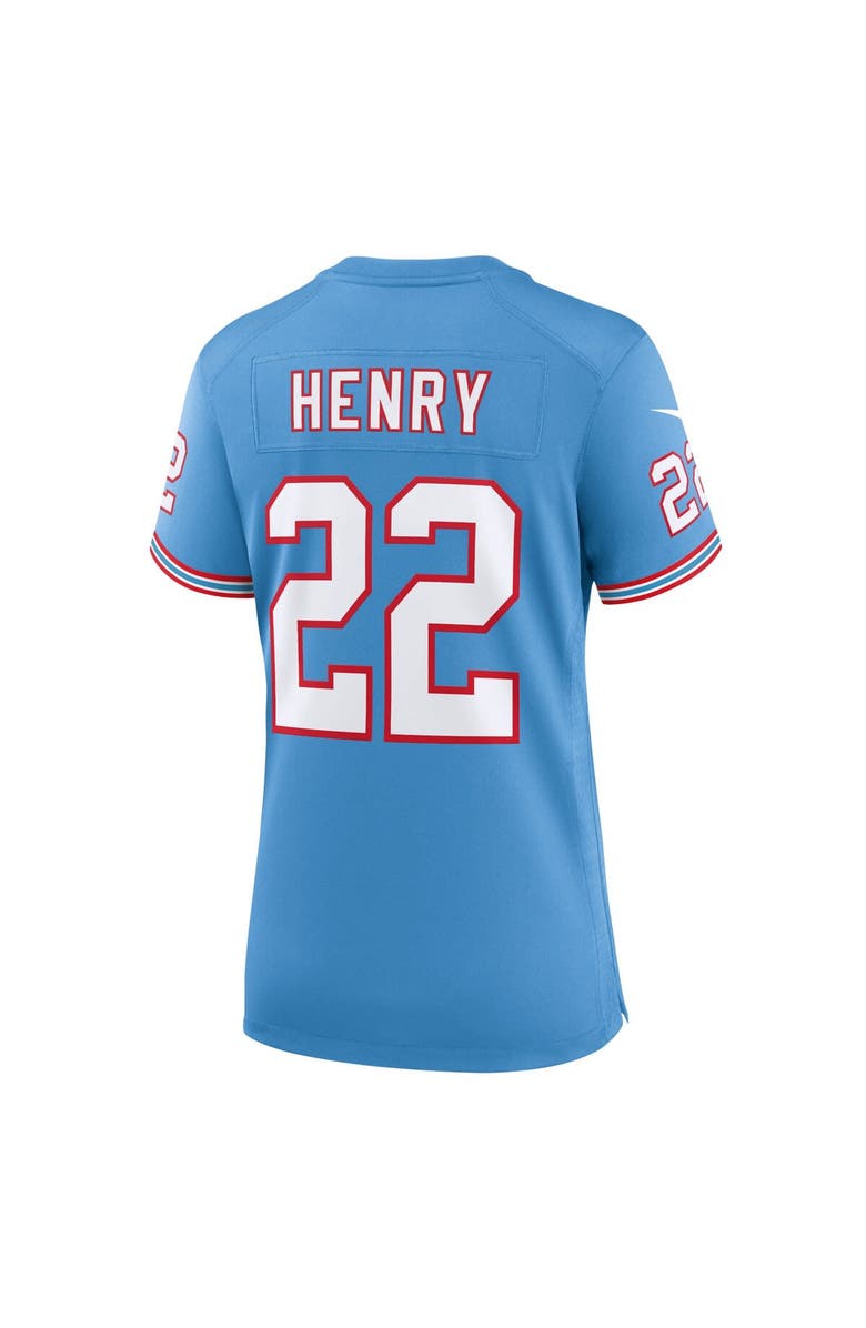 Nike Women's Nike Derrick Henry Light Blue Tennessee Titans Player Jersey, Alternate, color, 