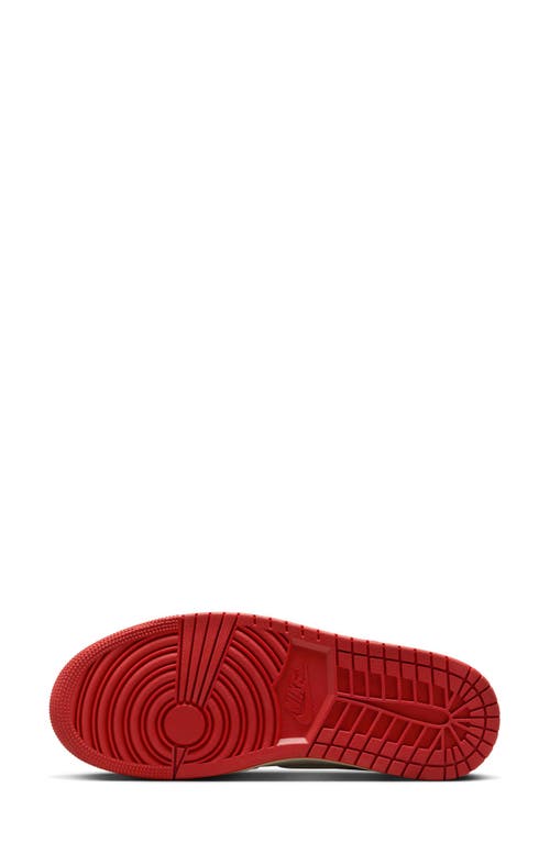 Jordan Women's Air 1 High Og "rare Air" Shoes In Sail/cinnabar/light Bone