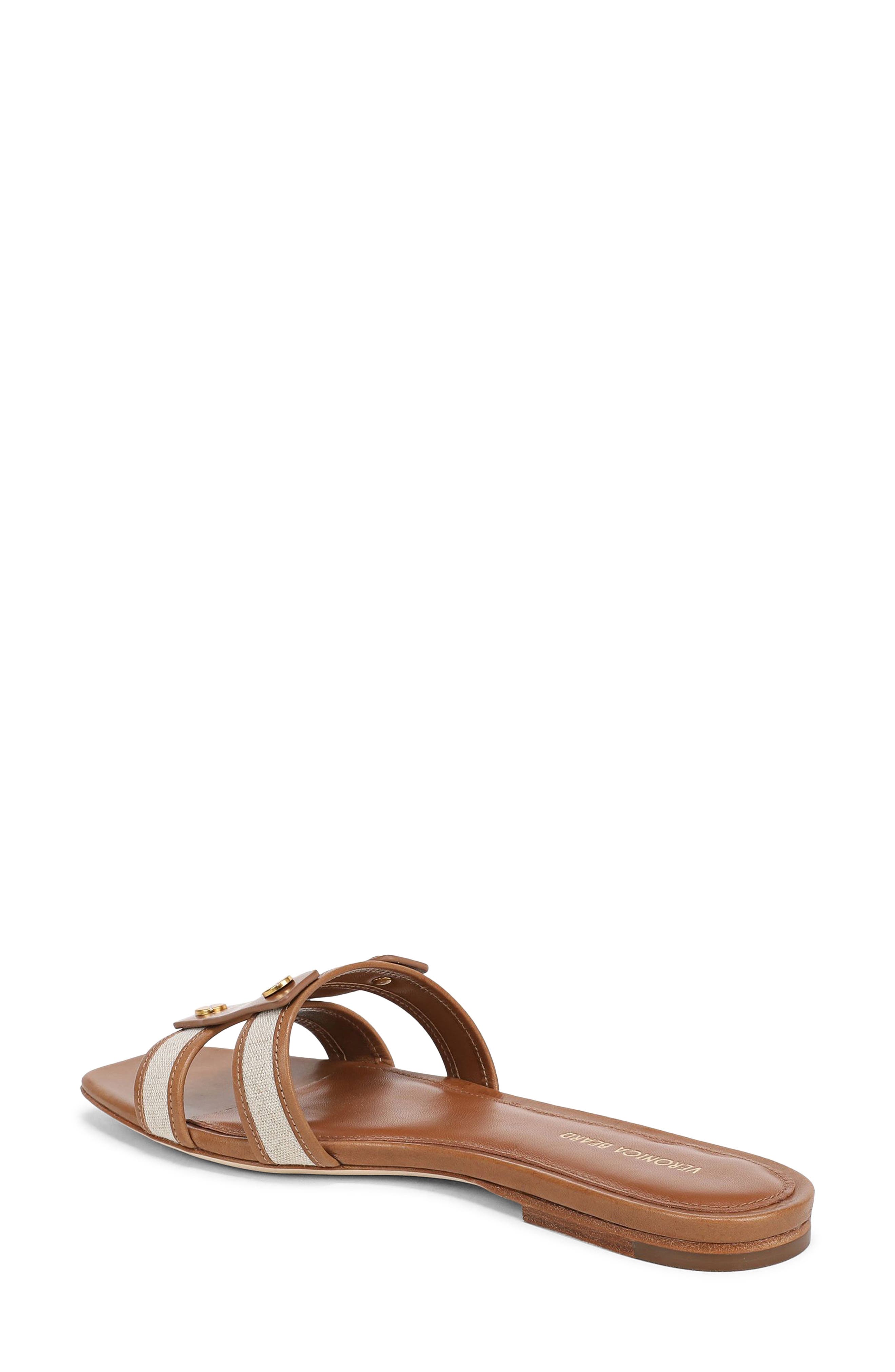 Via Mixed Media Slide Sandal - image 4