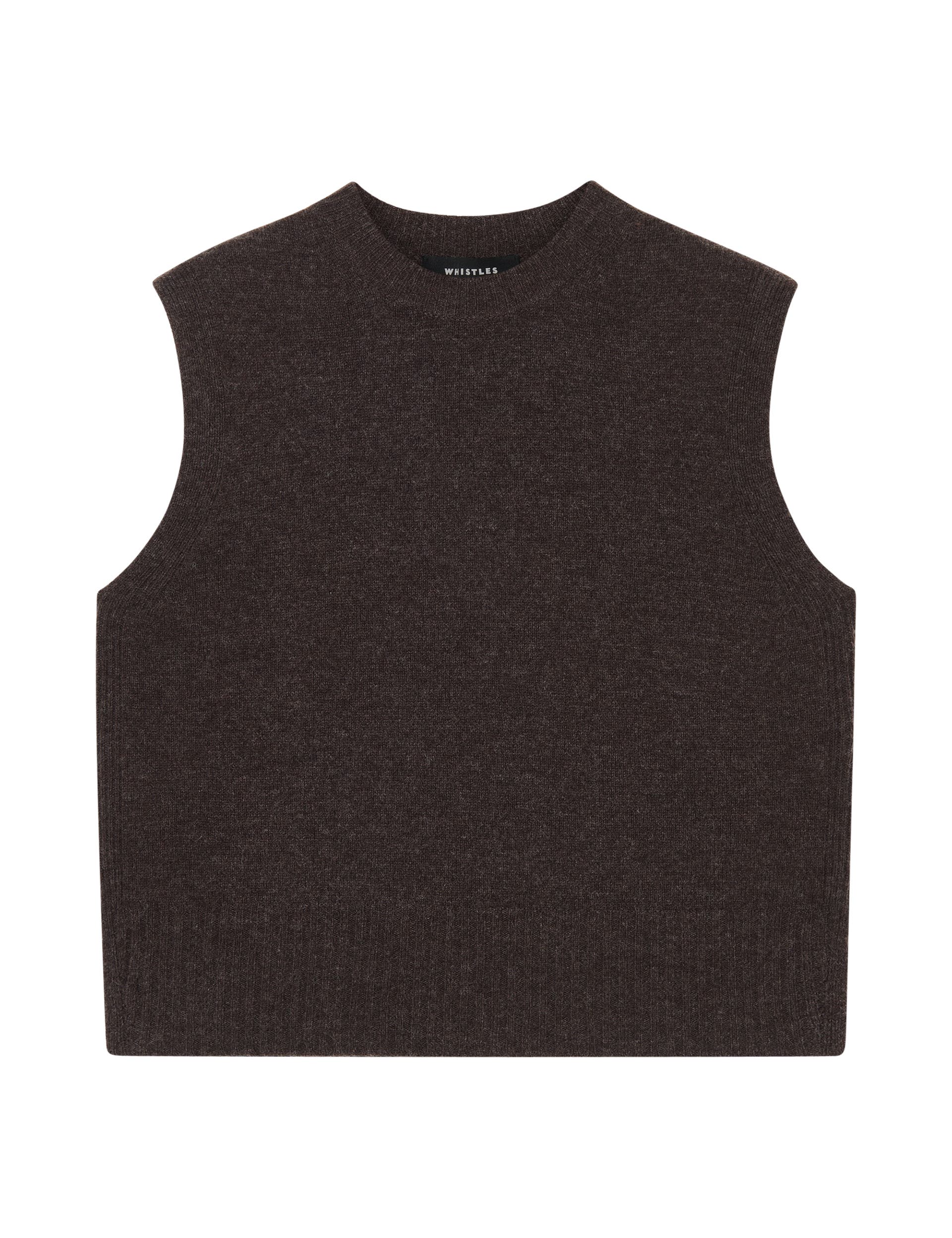 Wool Sleeveless Vest - image 2