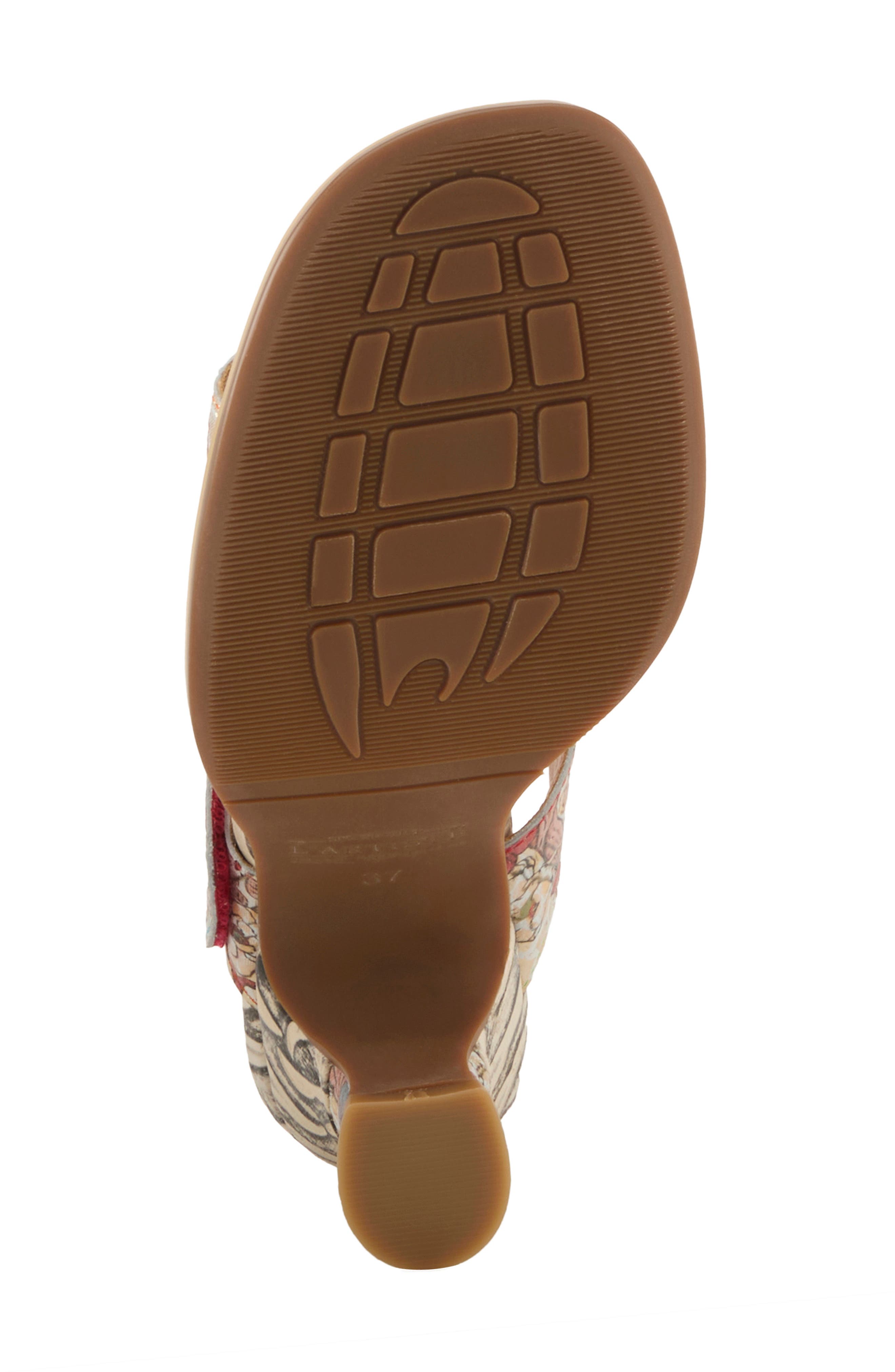 Alania Sandal, Alternate, color, ORANGE MULTI