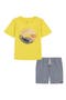 Logo T-Shirt & Woven Shorts Set