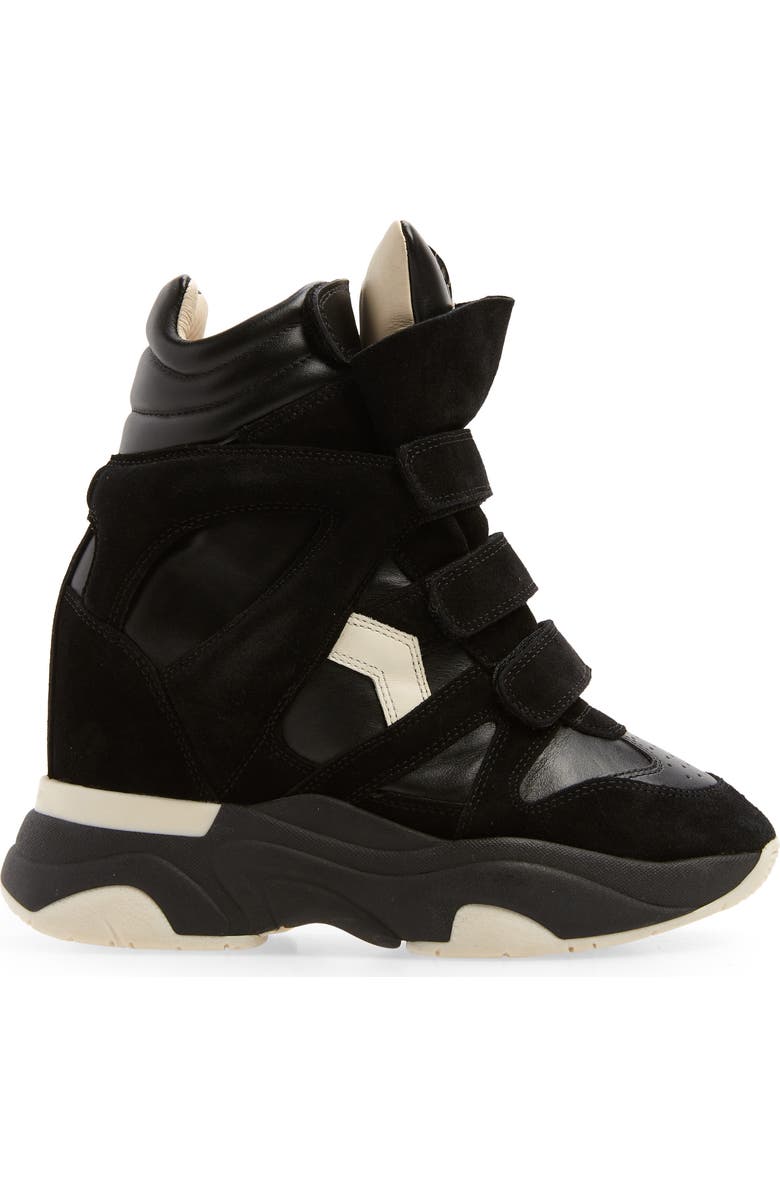 Isabel Marant Balskee Wedge High Top Sneaker, Alternate, color,