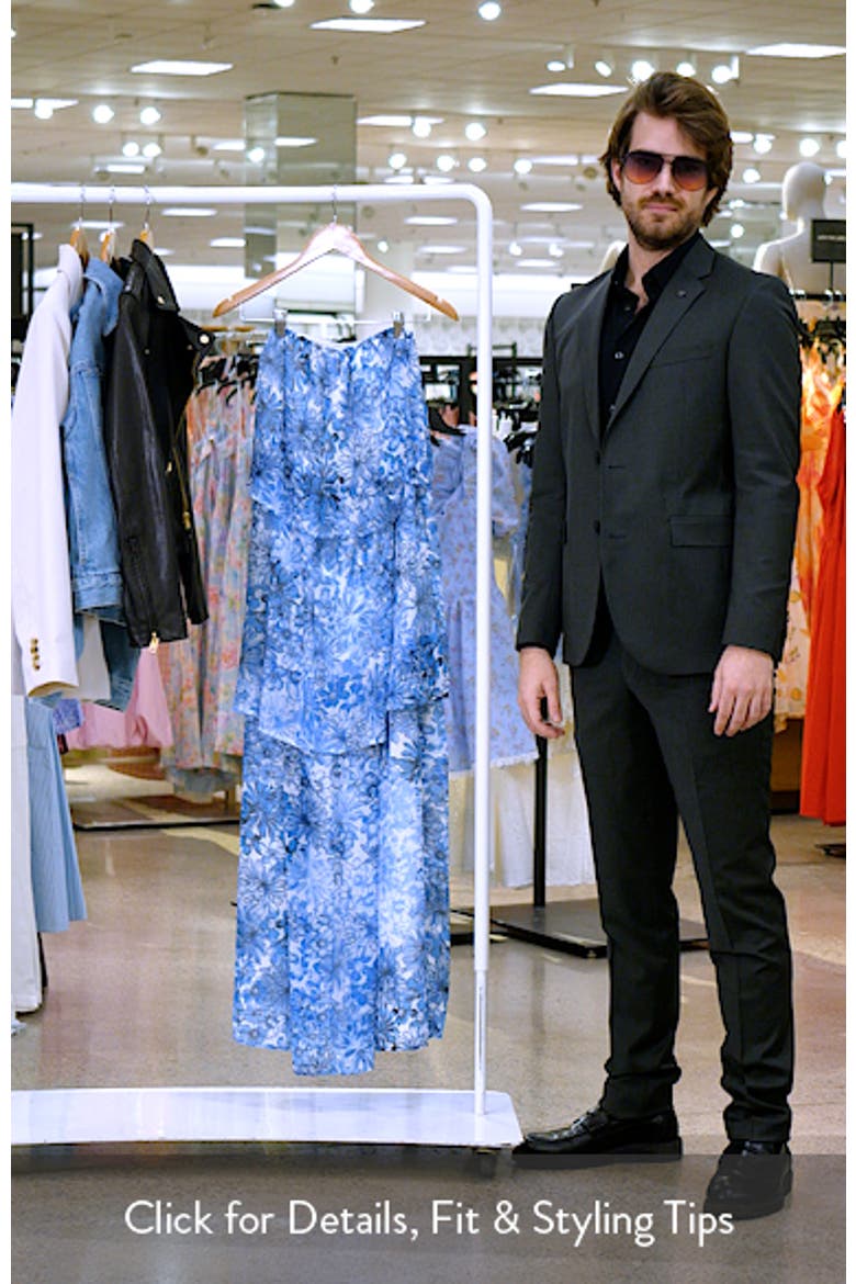 Tierra Floral Briary Strapless Dress video