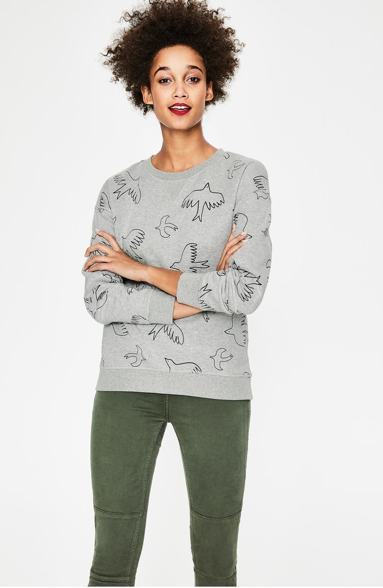 Boden Arabella Drop Shoulder Sweatshirt, Alternate, color,