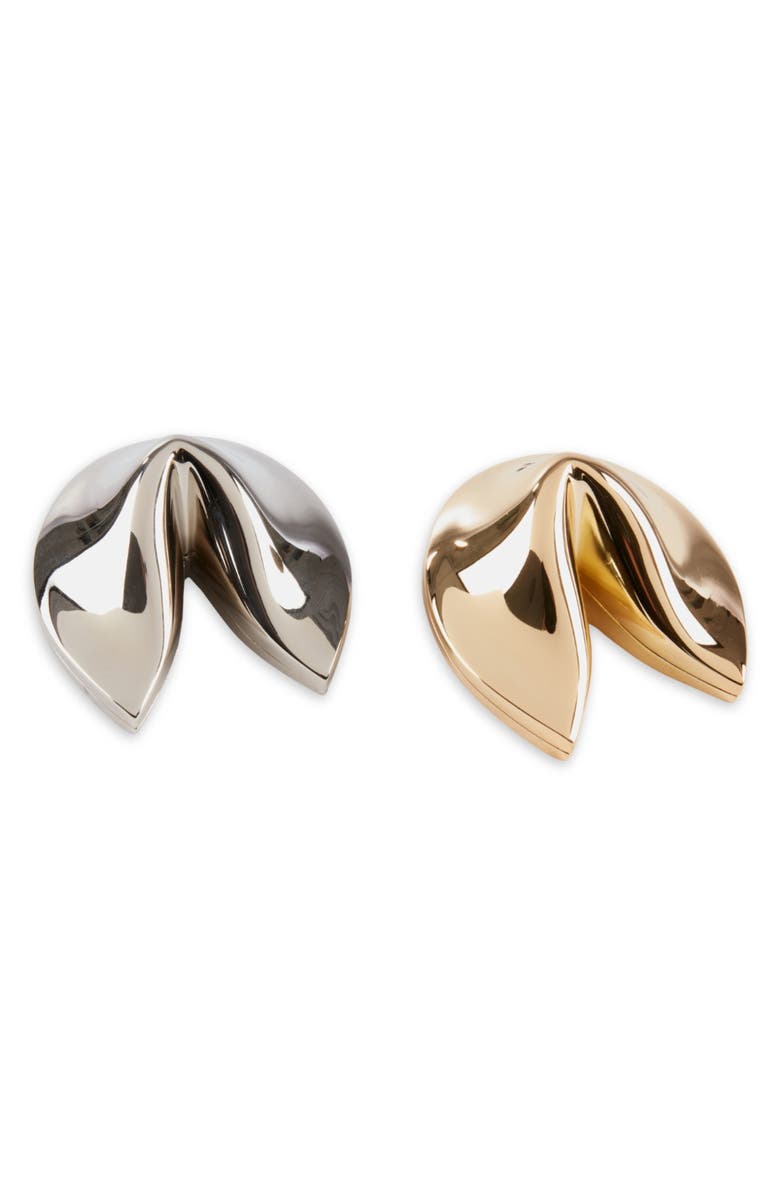 Bey-Berk Fortune Cookie Salt & Pepper Shaker Set, Main, color, Multi Color