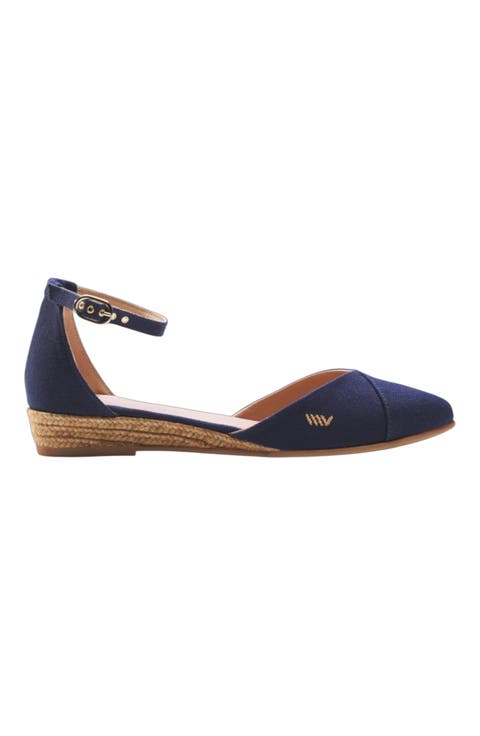 Montroig Canvas Espadrille Flats