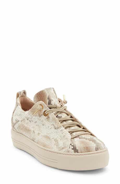 Paul Green Zena Leopard Print Platform Sneaker