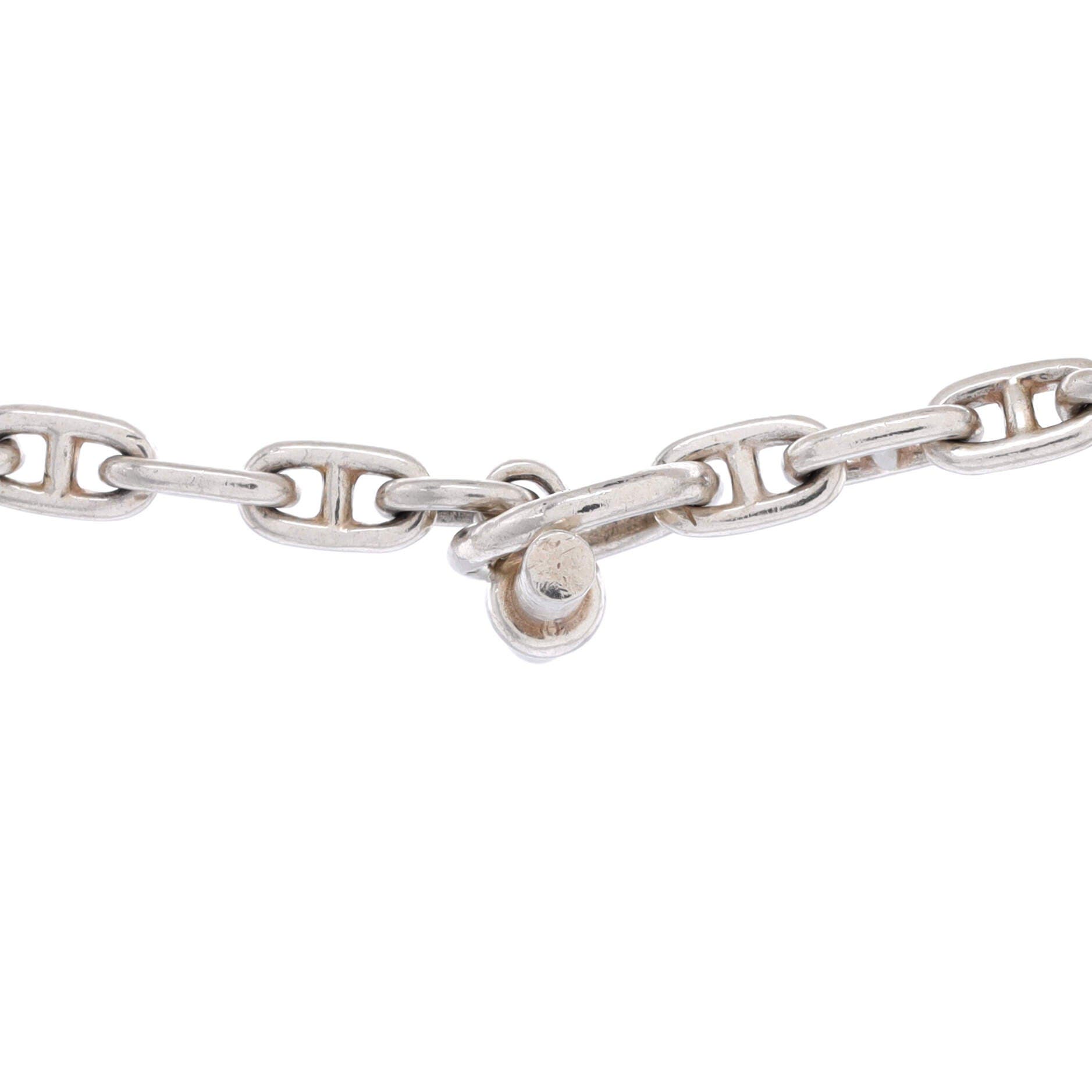 Graduated Chaine D'Ancre Necklace Sterling Silver, Alternate, color, Metallic Silver