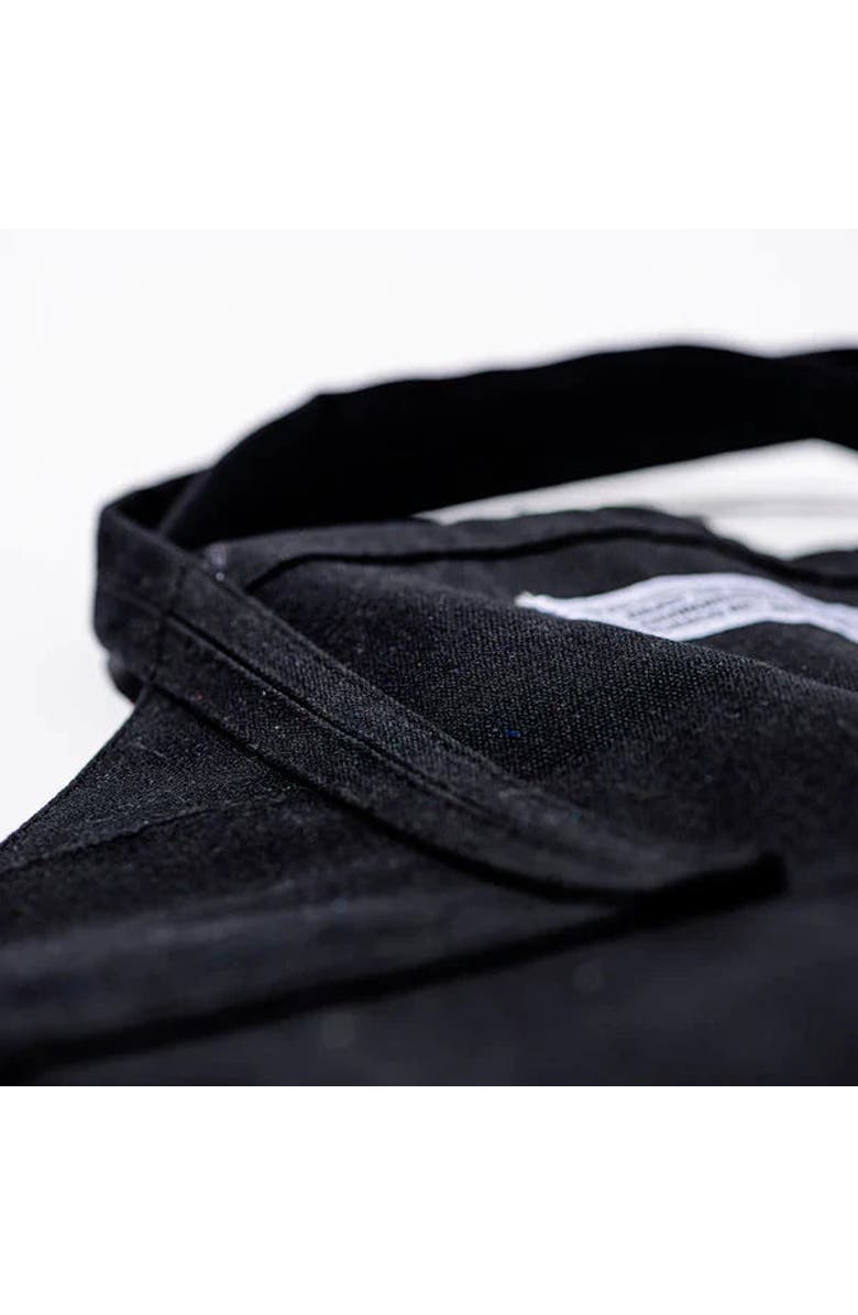 PUEBCO Tent Fabric Firewood Carrier, Alternate, color, Black No Wax