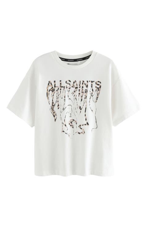 Kids' Leopard Inksaints Oversize Cotton Graphic T-Shirt (Little Kid & Big Kid)