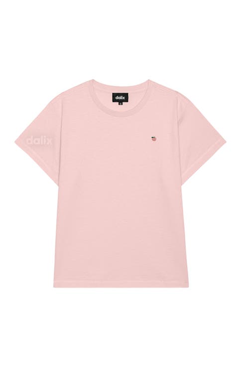 Womens Lil Peach Lightweight High Waisted Tee