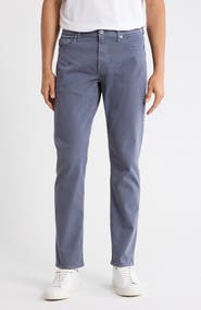 AG Everett Stretch Sateen Slim Straight Pants