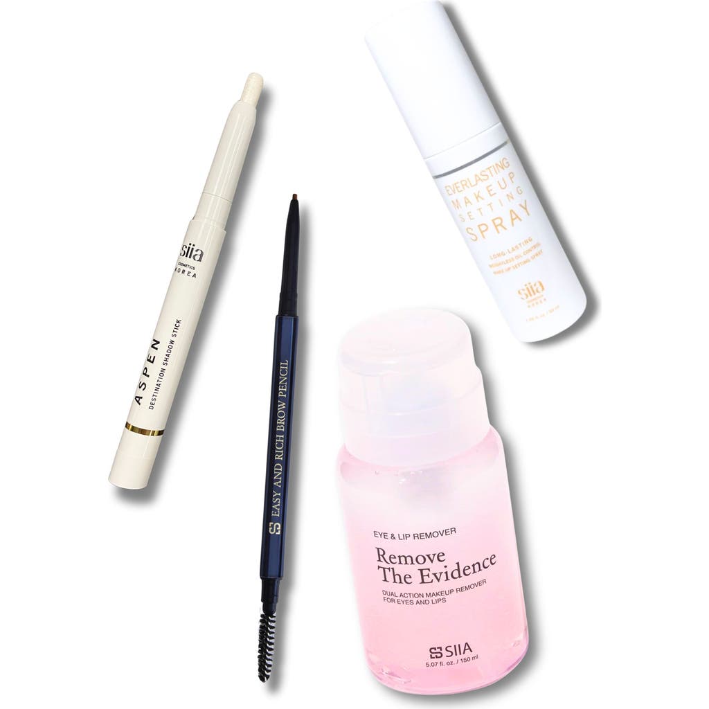 Siia Cosmetics 4-pc. Eye Perfect Set Collection In Brown