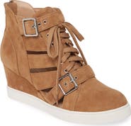 Linea Paolo Fave Cutout Wedge Sneaker