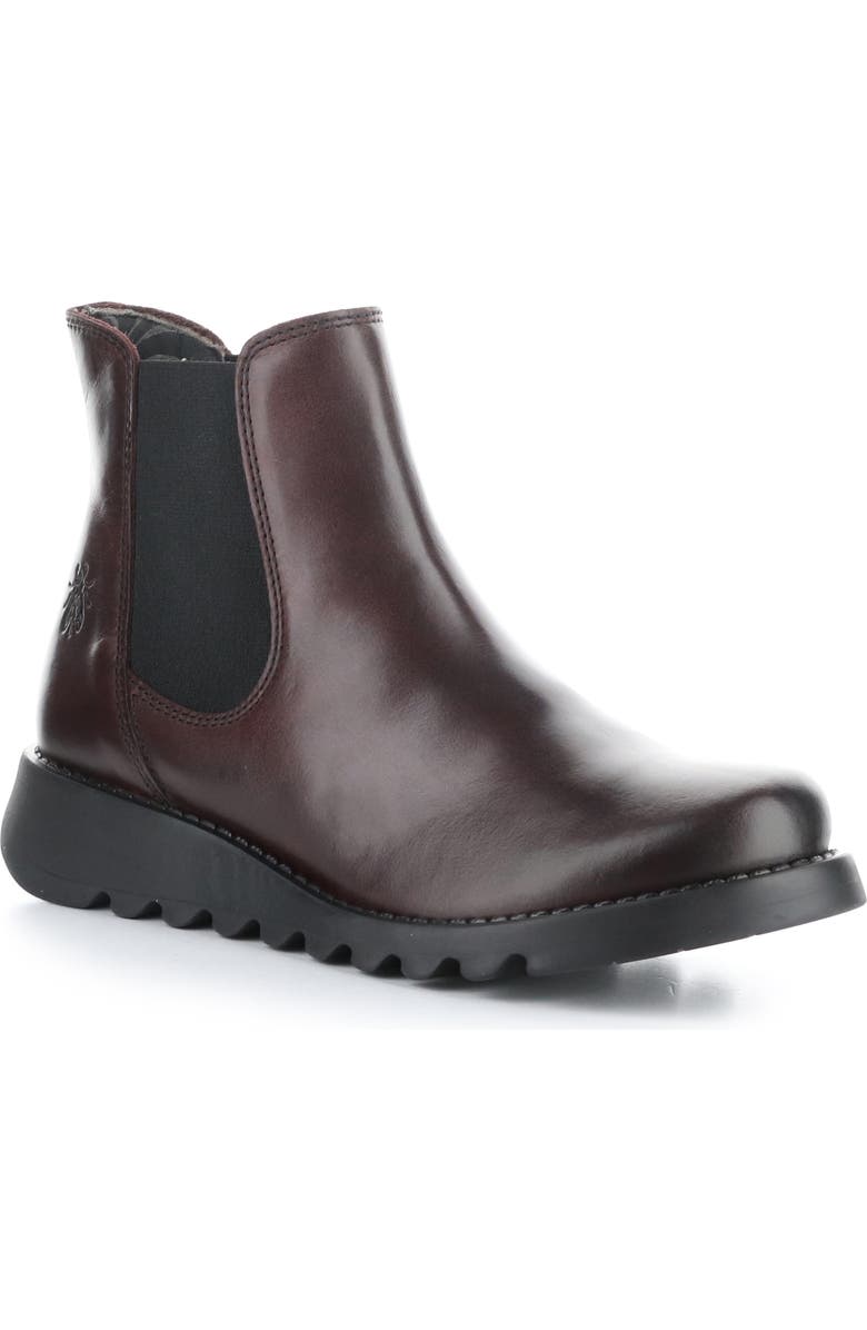 Fly London 'Salv' Chelsea Boot, Main, color, Wine Rug