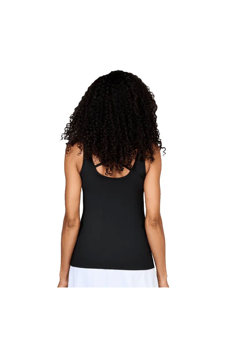 Sofibella UV Colors X Womens Tennis Tank Top, Alternate, color, Black