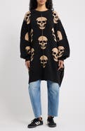 Dressed in Lala Bad to the Bone Oversized Sweater