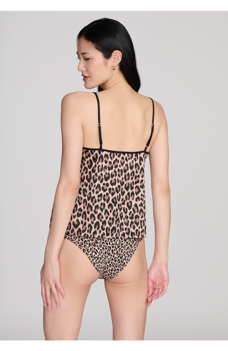 CUUP The String Tie Tank, Alternate, color, Iconic Leopard