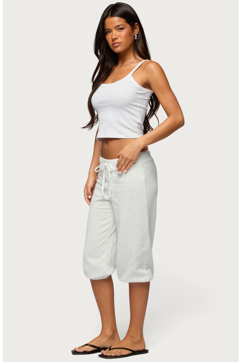 Deana Capri Sweatpants, Alternate, color, LIGHT-GRAY-MELANGE