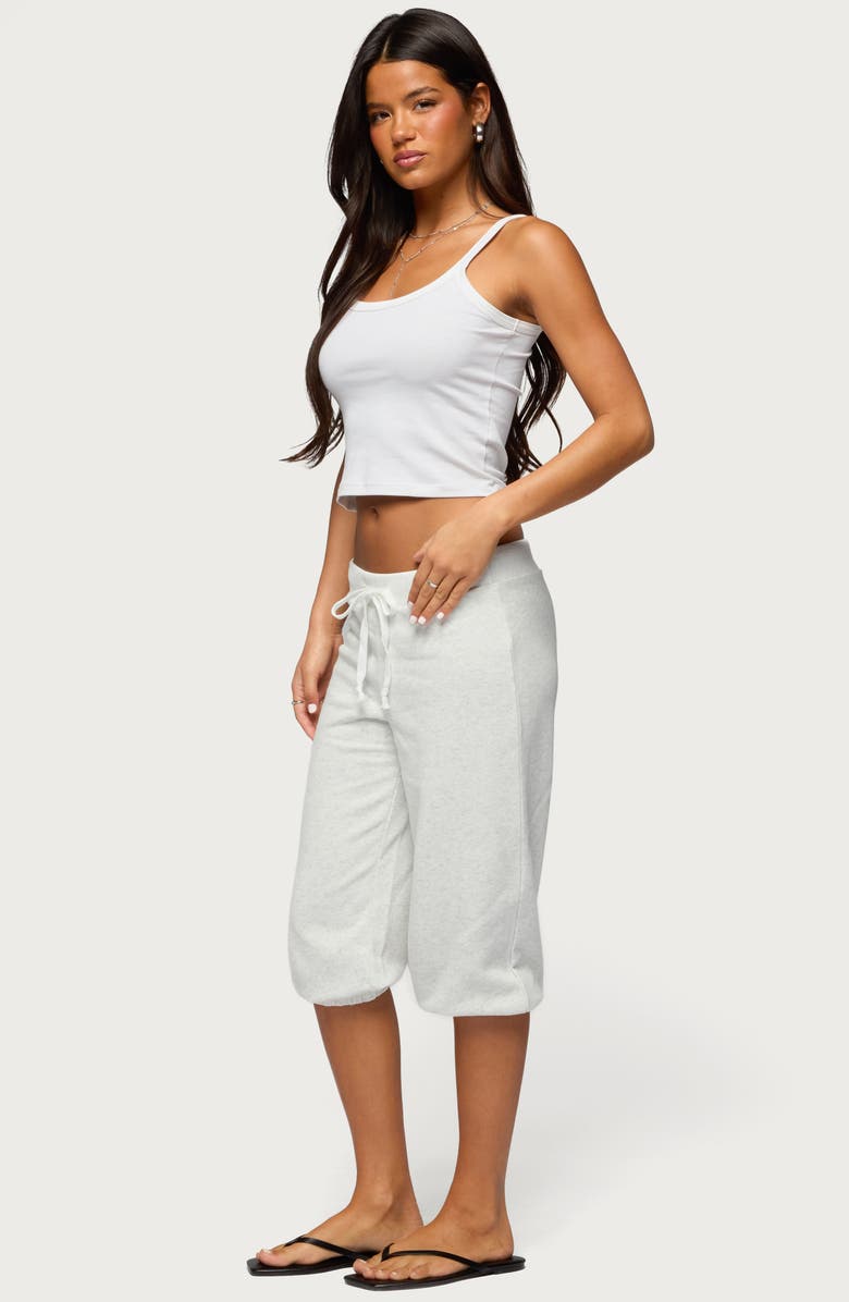 EDIKTED Deana Capri Sweatpants, Alternate, color, 