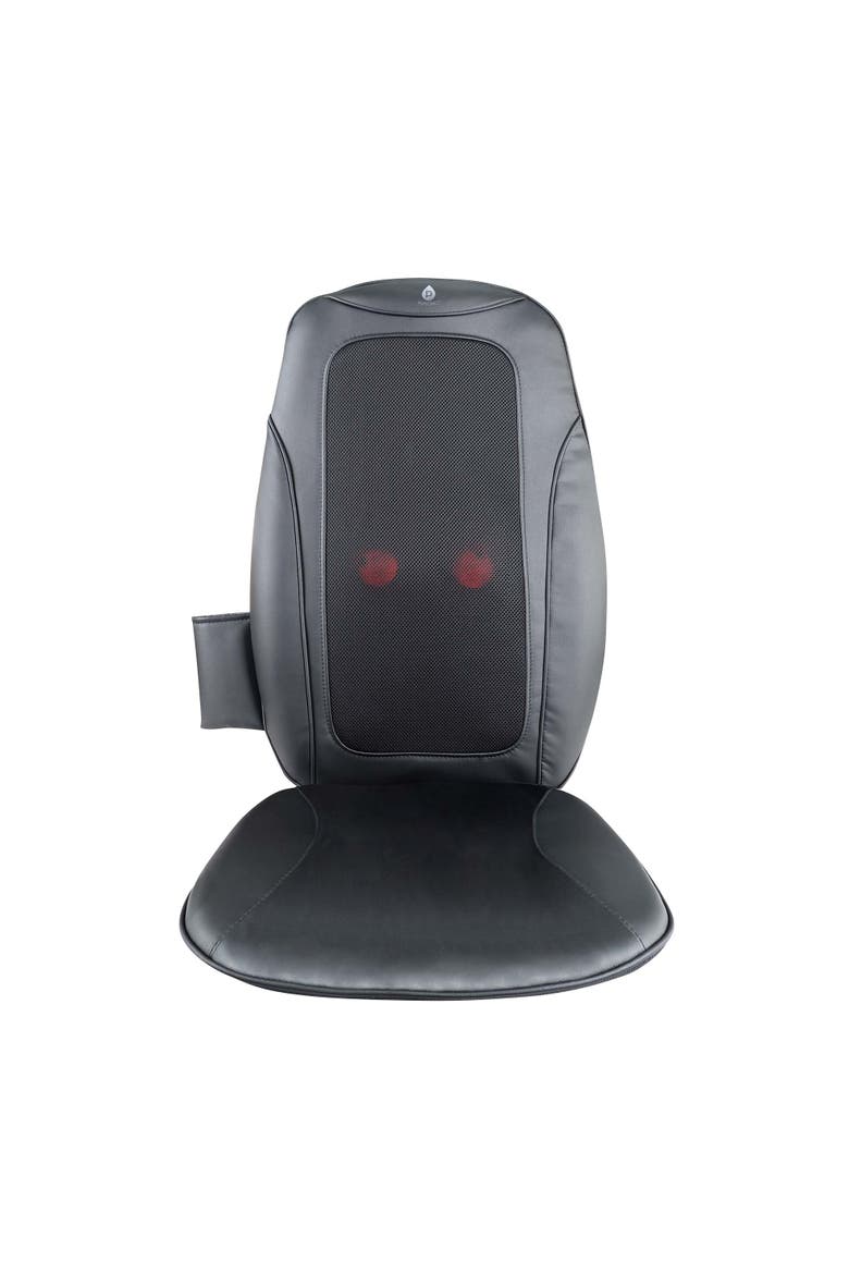 Shiatsu Chair Massager with Vibration, Alternate, color, Black